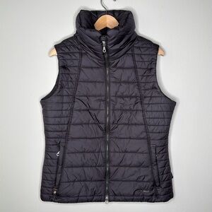 Pikeur Aletta Quilted Equestrian Vest in Black Women's Size 44 (US 16) EUC
